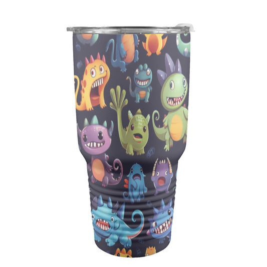 Monster Mania - 30oz Insulated Stainless Steel Mobile Tumbler