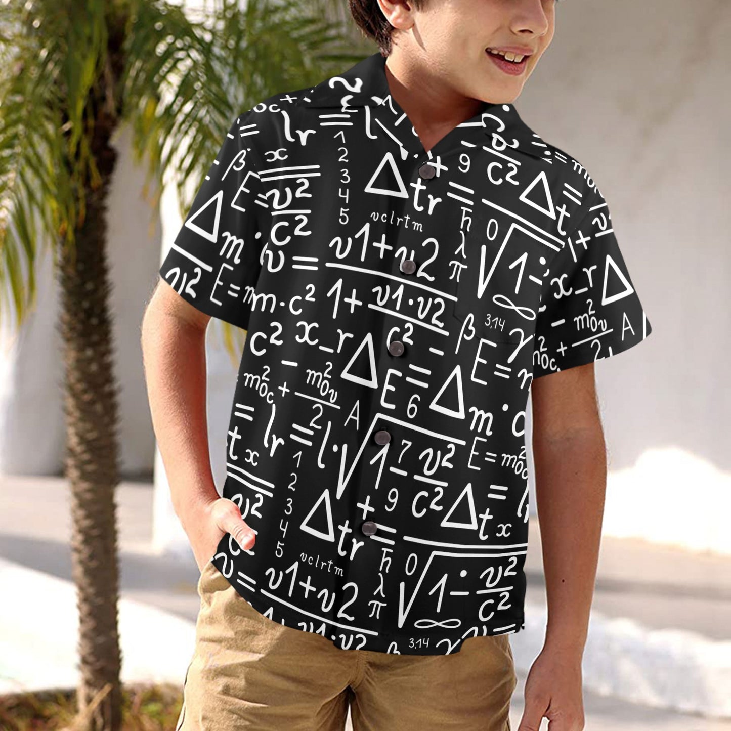 Mathematics - Junior Boys Hawaiian Shirt