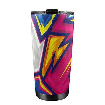 Abstract Bright - 20oz Travel Mug / Tumbler