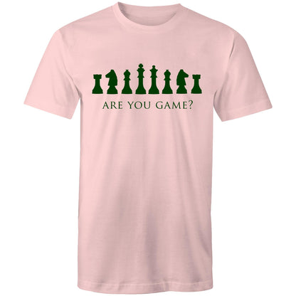 Are You Game, Chess - Mens T-Shirt