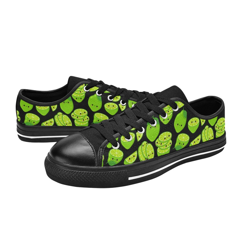 Cute Limes - Men's Classic Canvas Shoes