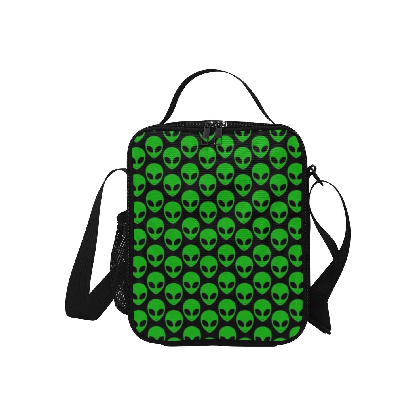 Aliens - Crossbody Lunch Bag for Kids