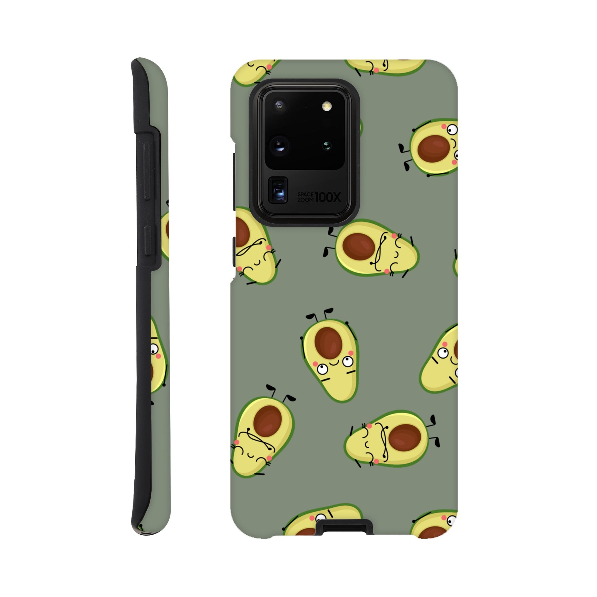 Avocado Characters - Phone Tough Case Galaxy S20 Ultra Phone Case food Globally Fulfilled