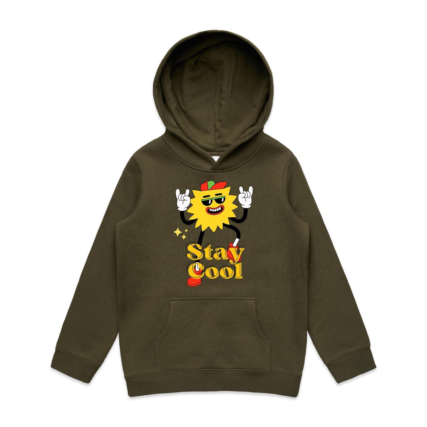 Stay Cool - Youth Supply Hood Army Kids Hoodie