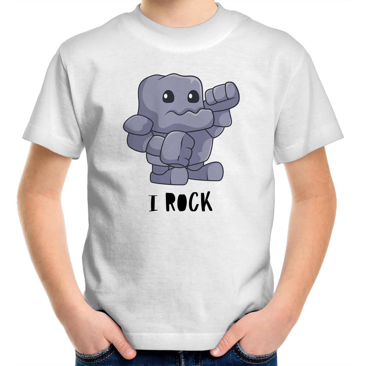 I Rock - Kids Youth T-Shirt