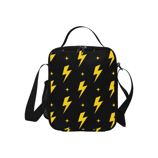 Yellow Lightning - Crossbody Lunch Bag for Kids