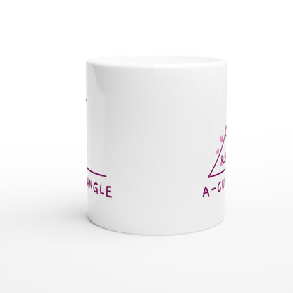 A-Cute Angle - White 11oz Ceramic Mug White 11oz Mug Globally Fulfilled Maths