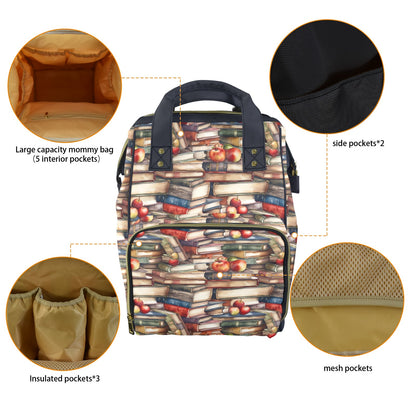 Watercolour Books - Multifunction Backpack