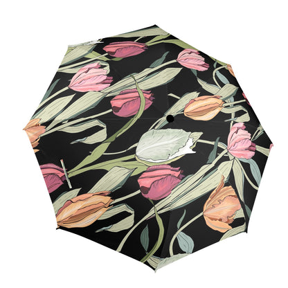 Tulips - Semi-Automatic Foldable Umbrella Semi-Automatic Foldable Umbrella Printed Offshore