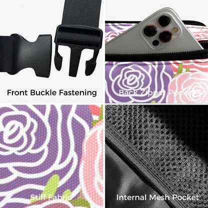 Abstract Roses - Belt Bag Belt Bag Plants Printed Offshore