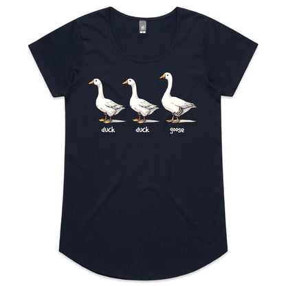 Duck Duck Goose - Womens Scoop Neck T-Shirt