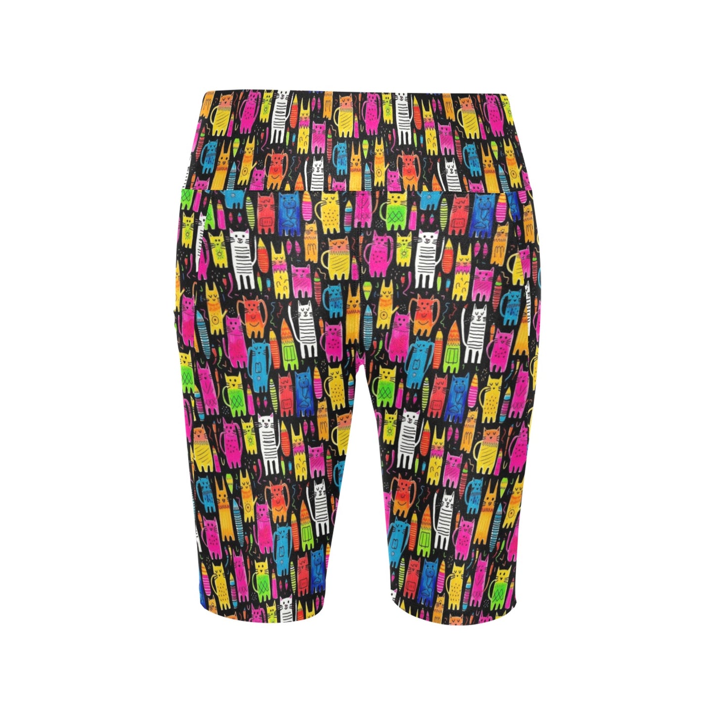 Colourful Cats - Women's Bike Shorts