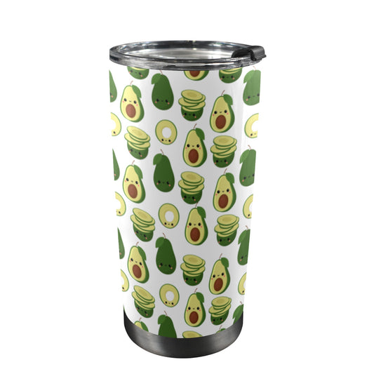 Cute Avocados - 20oz Travel Mug / Tumbler