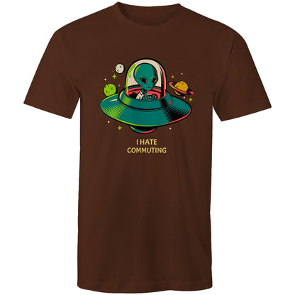 Alien Commute - Mens T-Shirt