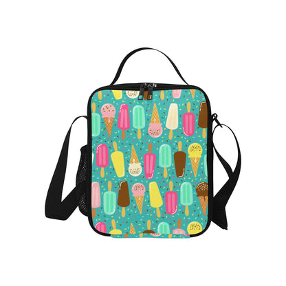 Ice Cream -Crossbody Lunch Bag for Kids Kids Crossbody Lunch Bag