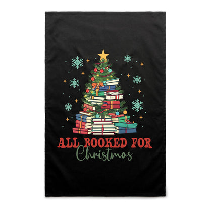 All Booked For Christmas - AS Colour Tea Towel