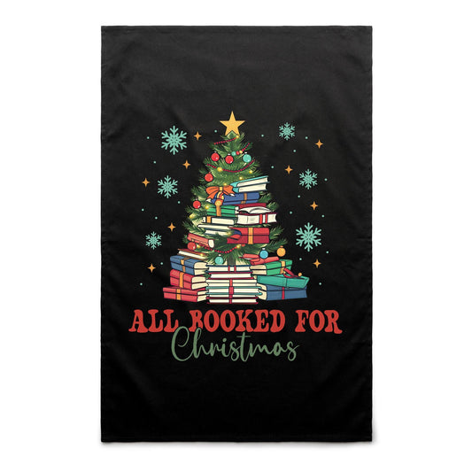 All Booked For Christmas - AS Colour Tea Towel