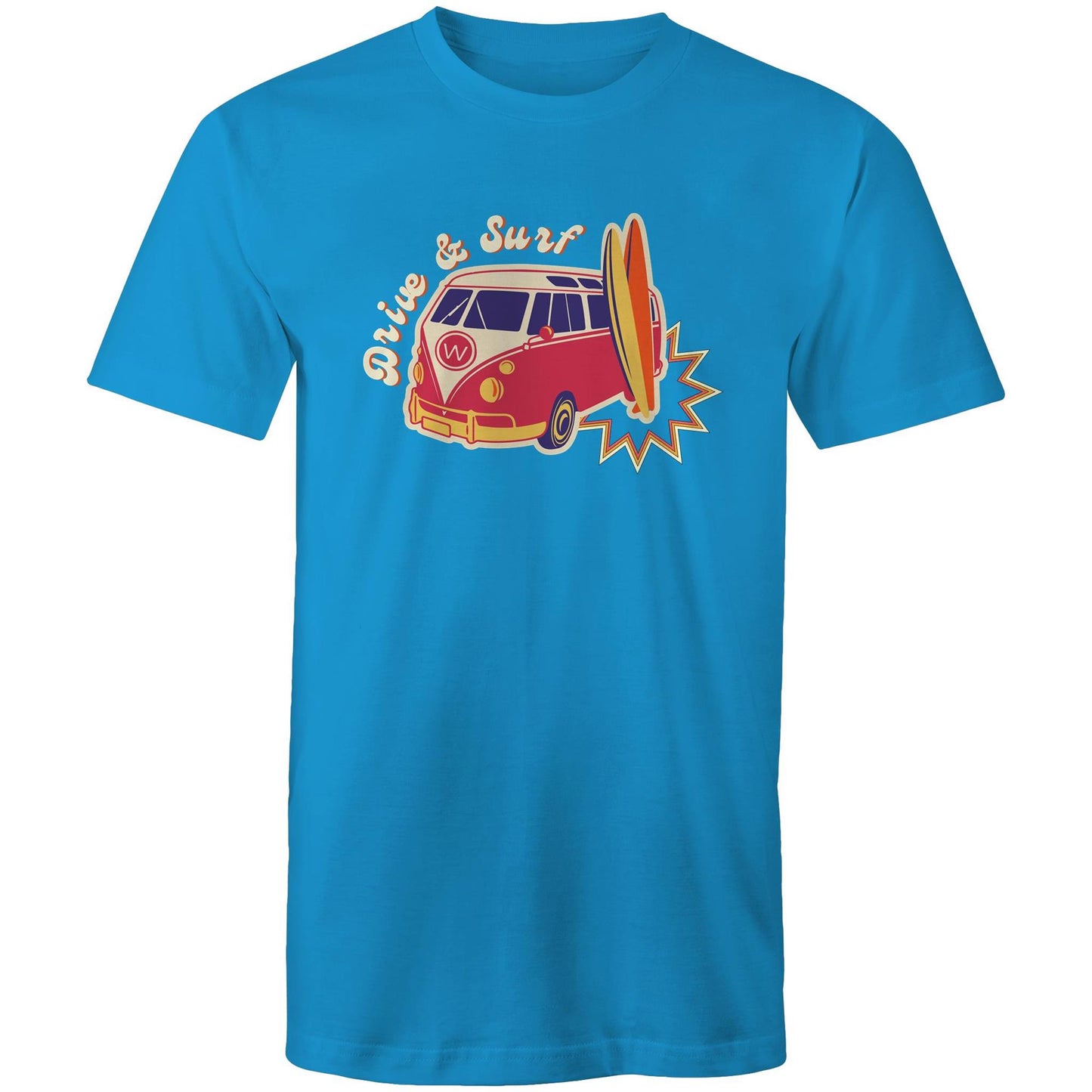 Drive And Surf - Mens T-Shirt