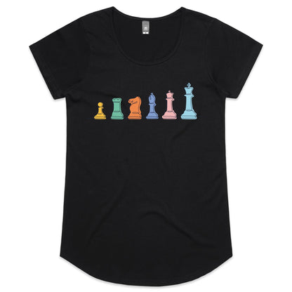 Chess - Womens Scoop Neck T-Shirt