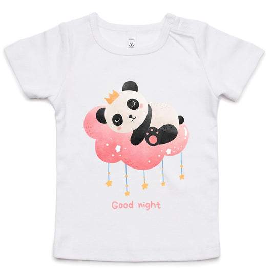 Panda Good Night - Baby T-shirt