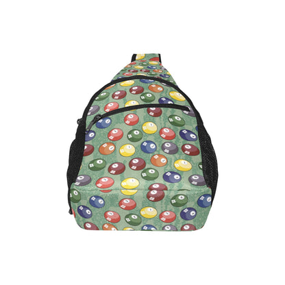 Pool Balls - Chest Bag With Full Print