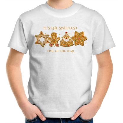 Gingerbread, It's The Sweetest Time Of The Year, Christmas - Kids Youth T-Shirt