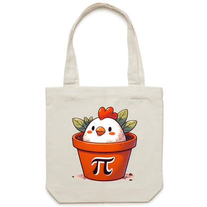 Chicken Pot Pi - Canvas Tote Bag