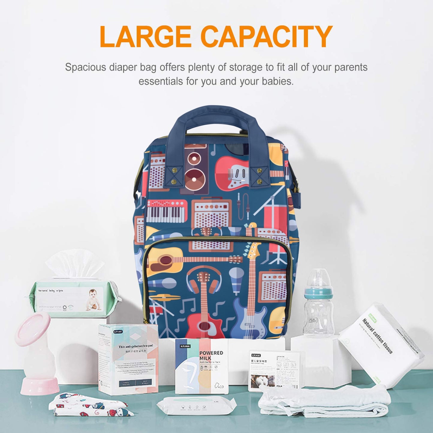 Music Instruments - Multifunction Backpack