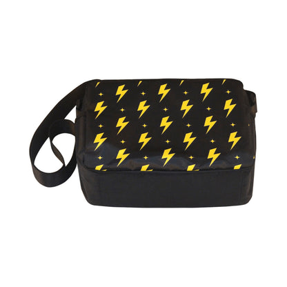 Yellow Lightning - Classic Cross-body Nylon Bag