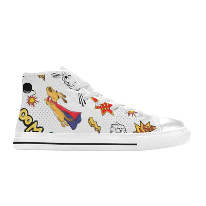 Superdog - Women's High Top Canvas Shoes