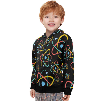 Atoms - Junior Boys Zip Up Hoodie