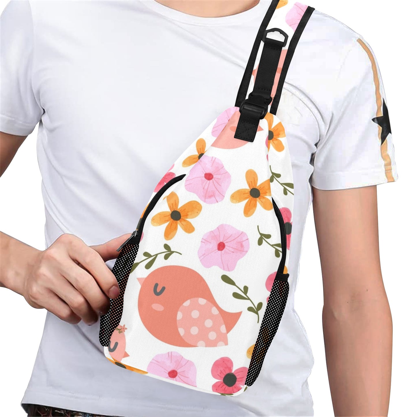 Lovely Birds - Cross-Body Chest Bag Cross-Body Chest Bag Printed Offshore