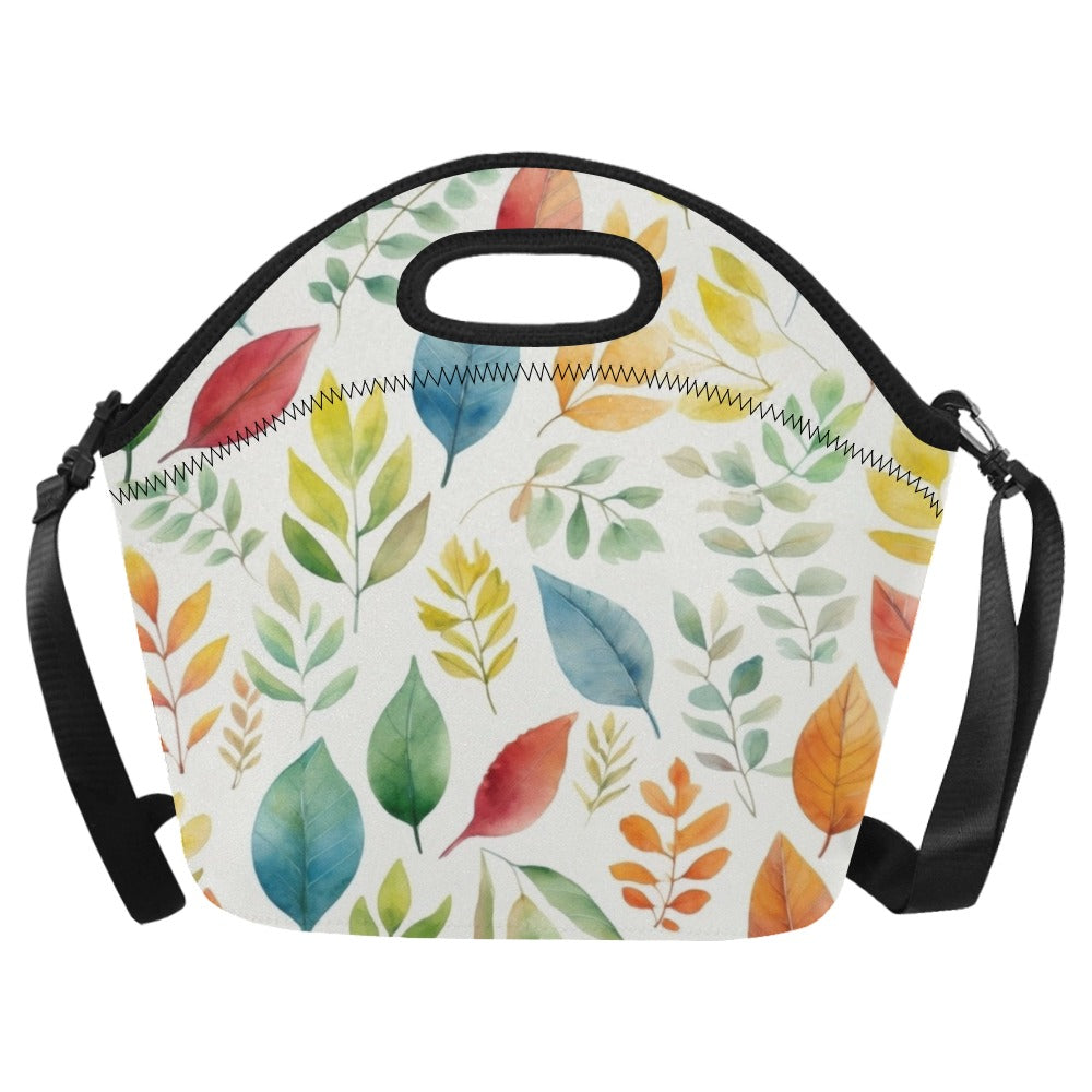 Autumn Leaves - Neoprene Lunch Bag/Large