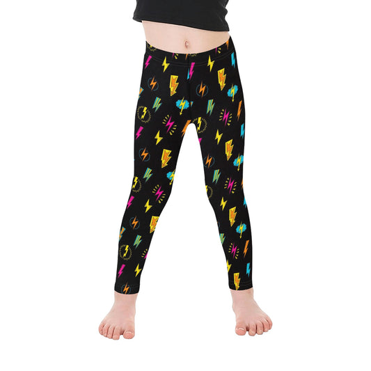 Fun Lightning - Kid's Ankle Length Leggings