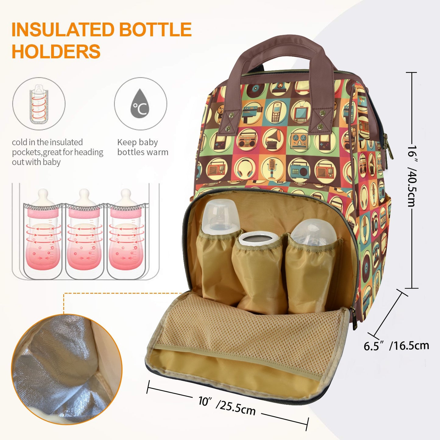 Retro Life - Multifunction Backpack