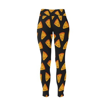 Pizzas - Womens High Waist Leggings (Sizes 16-22)