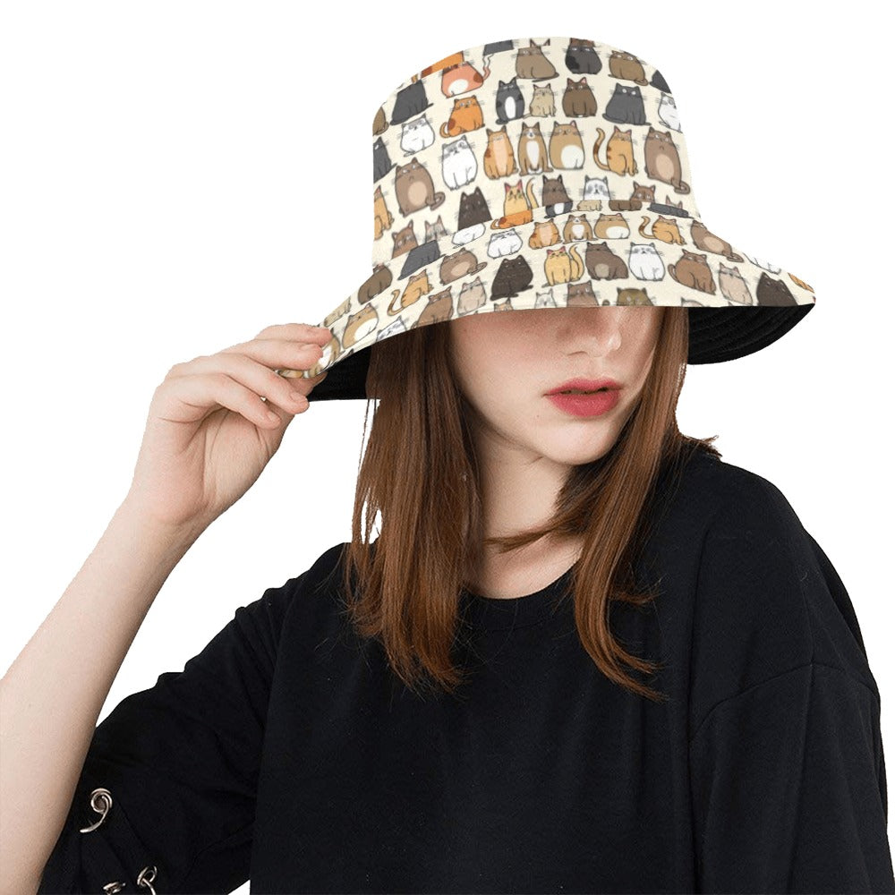 Lots Of Cats - Womens Bucket Hat