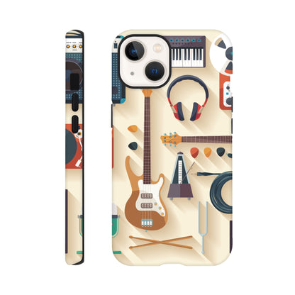 Music Time - Phone Tough case iPhone 13 Phone Case Globally Fulfilled Music