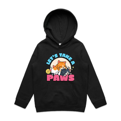 Cat Nap, Let's Take A Paws - Youth Supply Hood