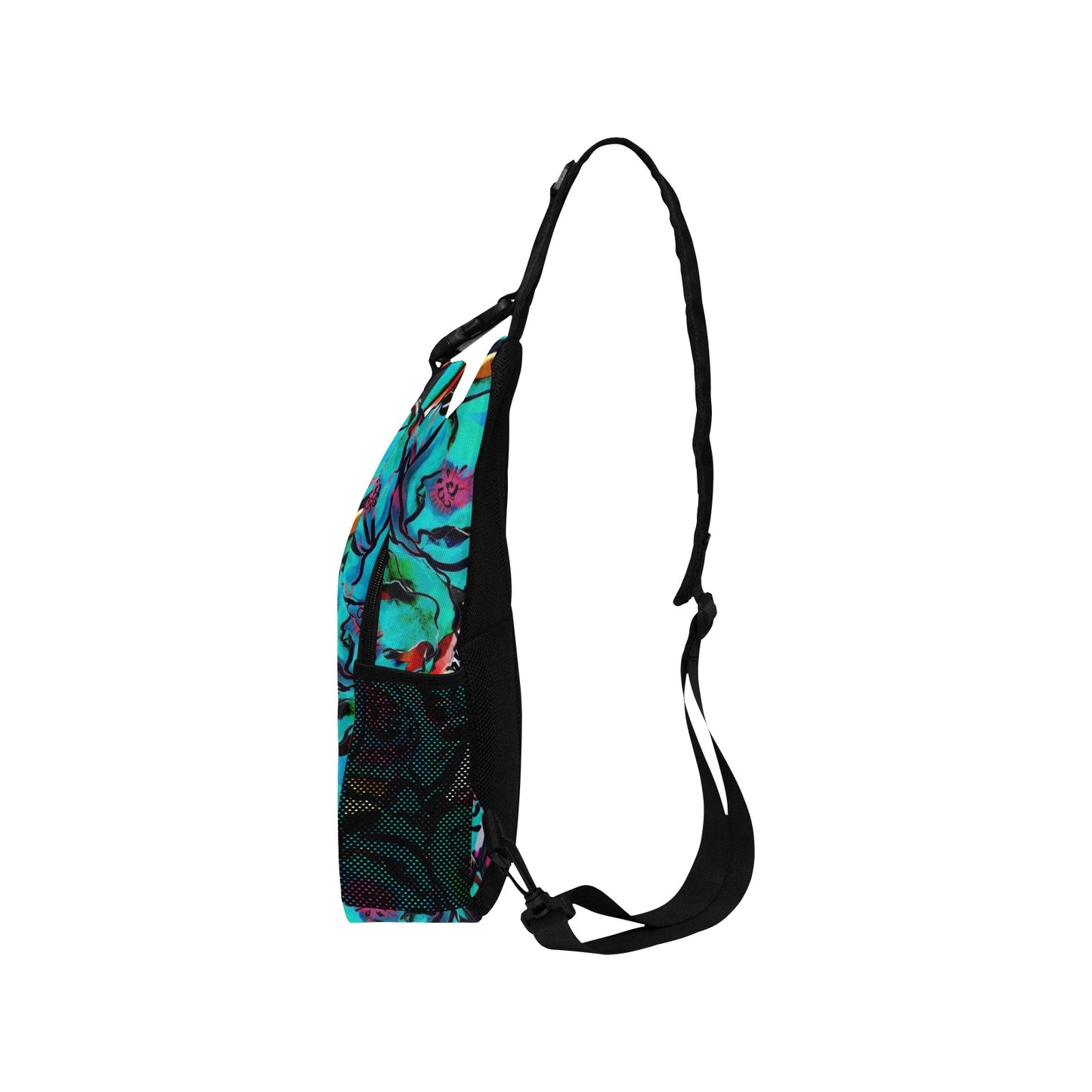 Floral Watercolour - Cross-Body Chest Bag Cross-Body Chest Bag Printed Offshore