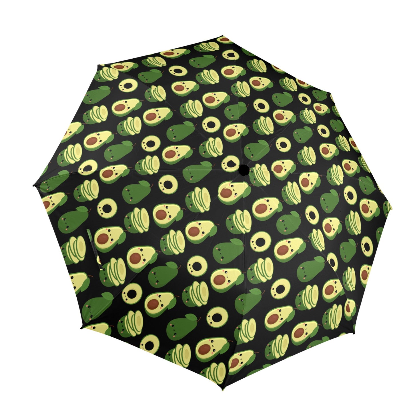 Cute Avocados - Semi-Automatic Foldable Umbrella Semi-Automatic Foldable Umbrella