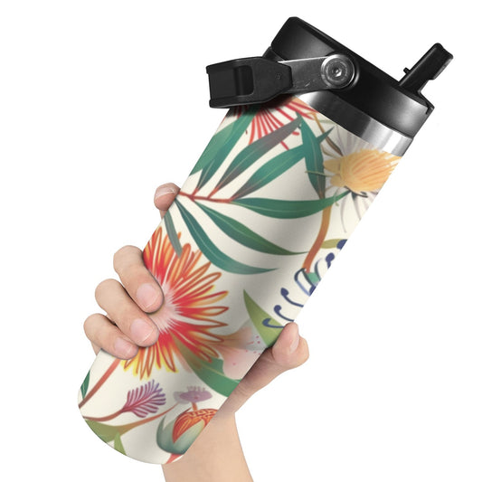 Australian Native Flora - 30oz Tumbler with Top Handle