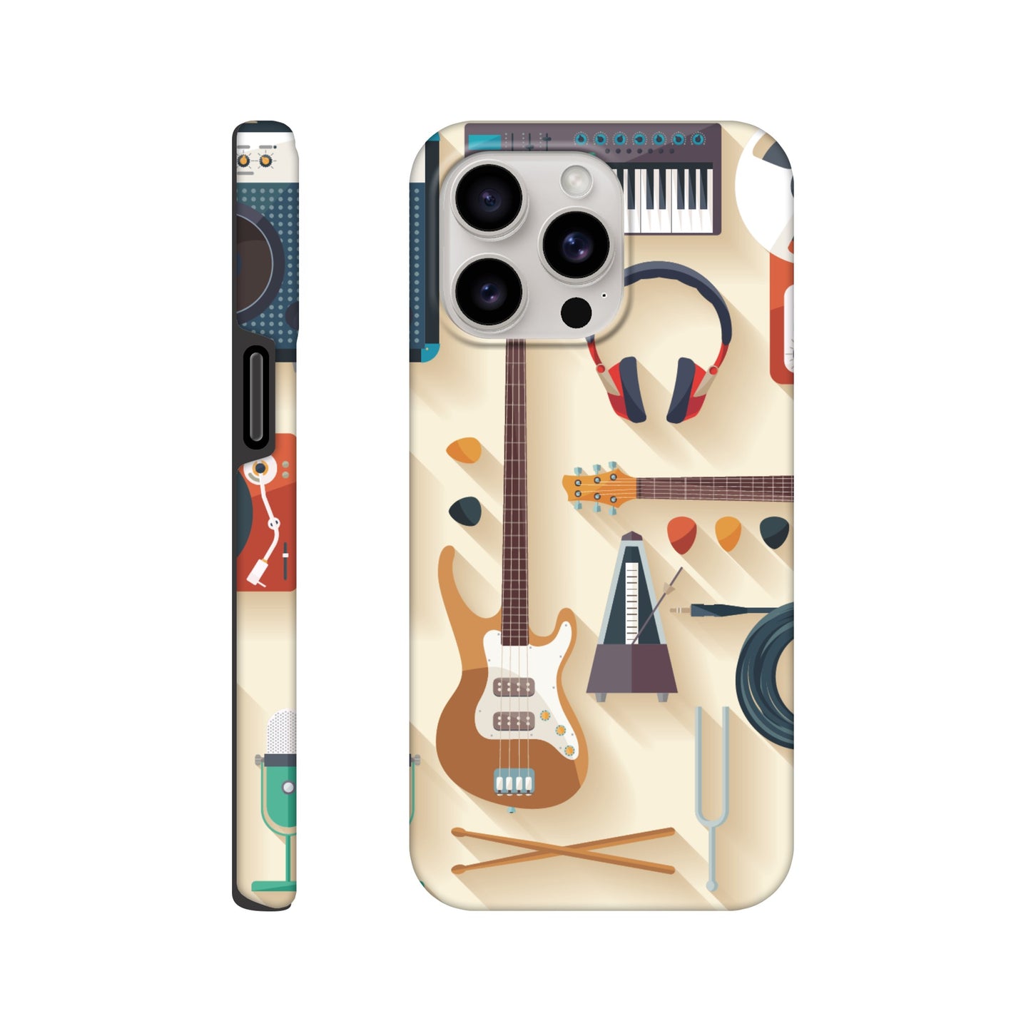 Music Time - Phone Tough case iPhone 15 Pro Max Phone Case Music