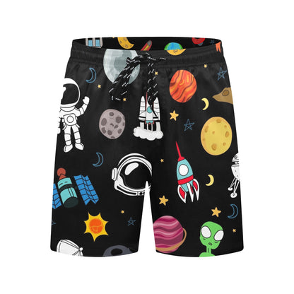 Kids Space - Men's Mid-Length Beach Shorts