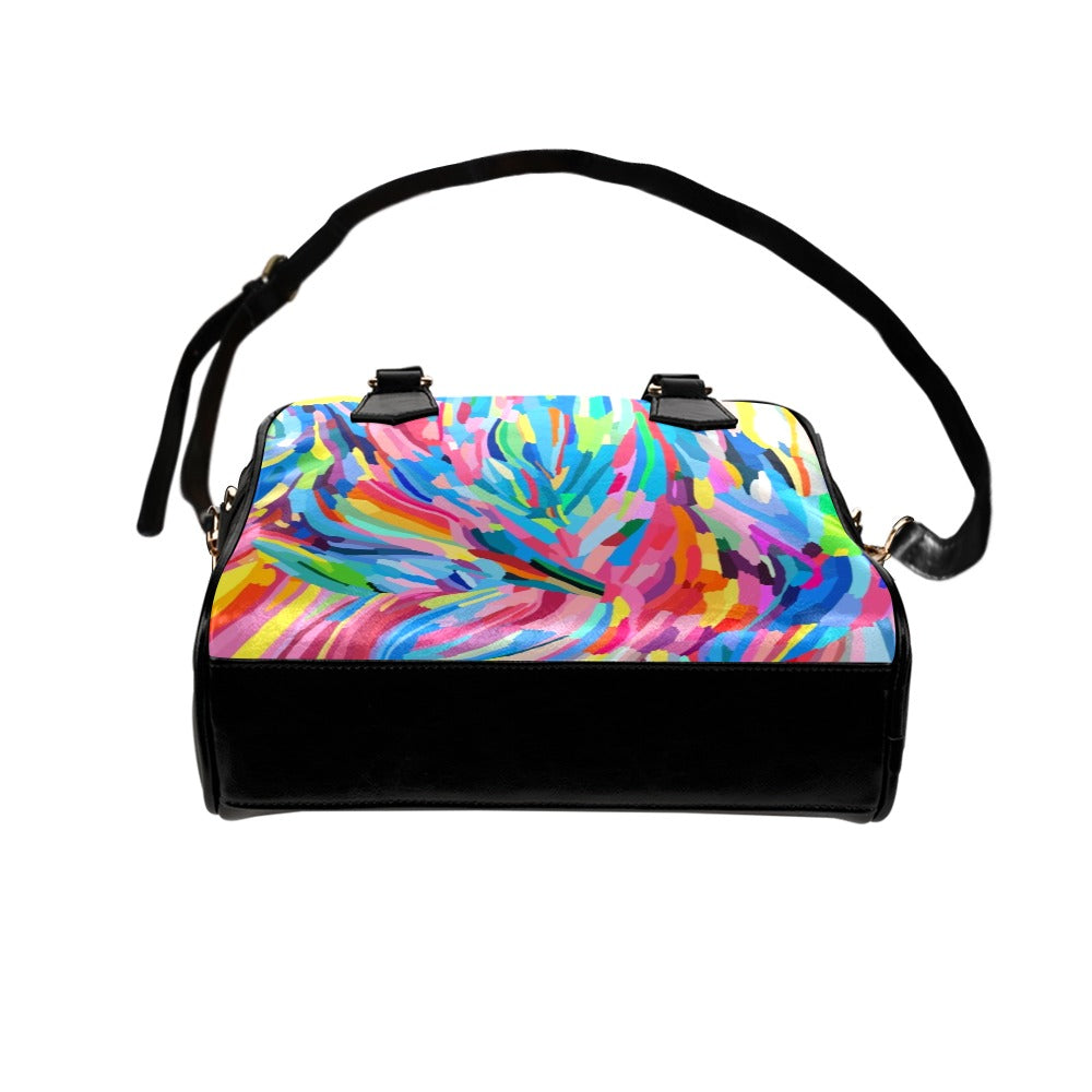 Brushstrokes - Shoulder Handbag