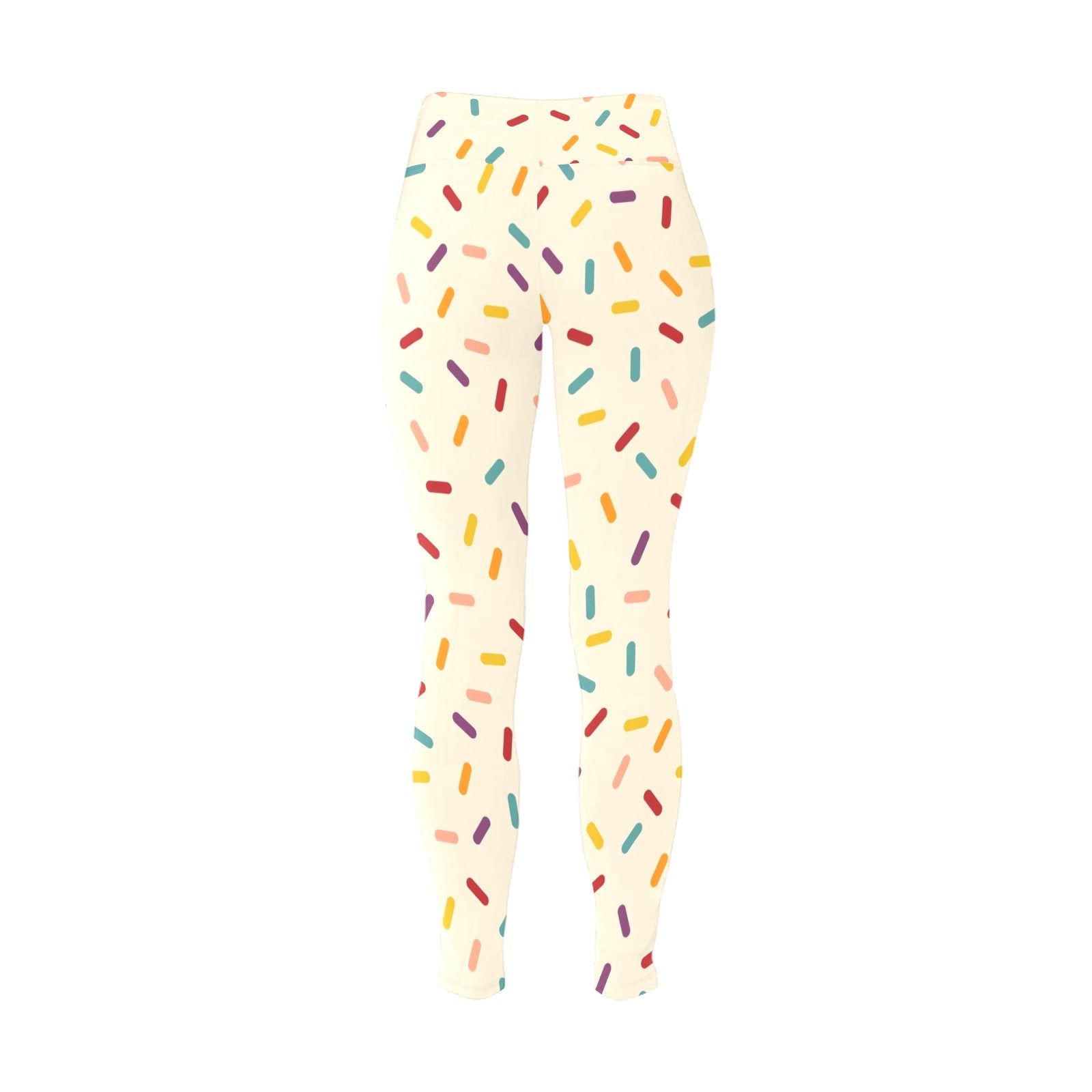 Sprinkles - Women's Plus Size High Waist Leggings Women's Plus Size High Waist Leggings Printed Offshore