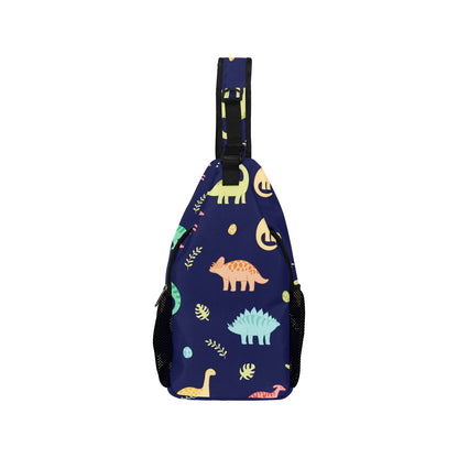 Dinosaurs - Cross-Body Chest Bag Cross-Body Chest Bag Printed Offshore