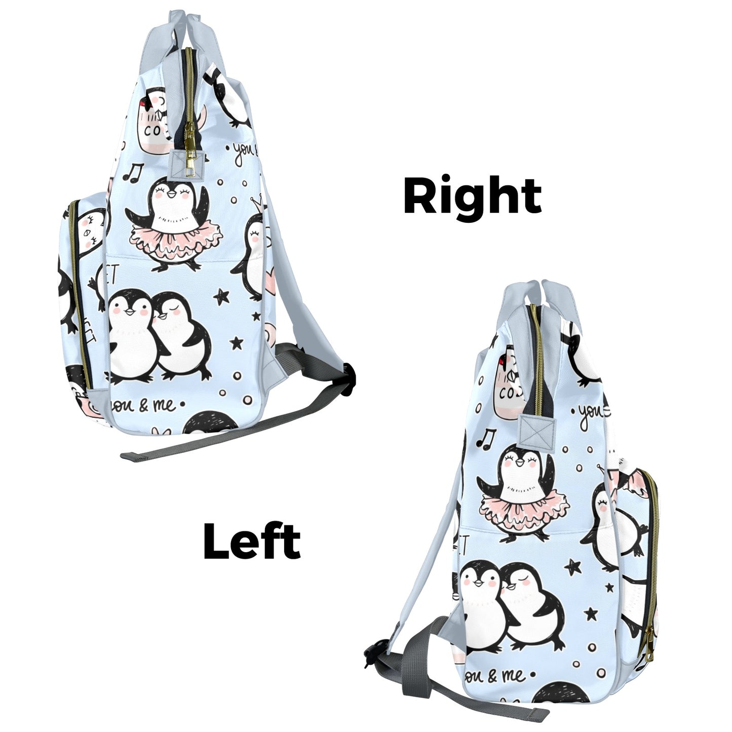 Penguin Love - Multifunction Backpack