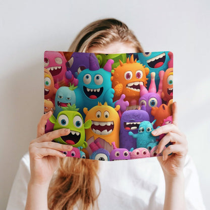 Cute Cartoon Monsters - (A5) Notebook Cover