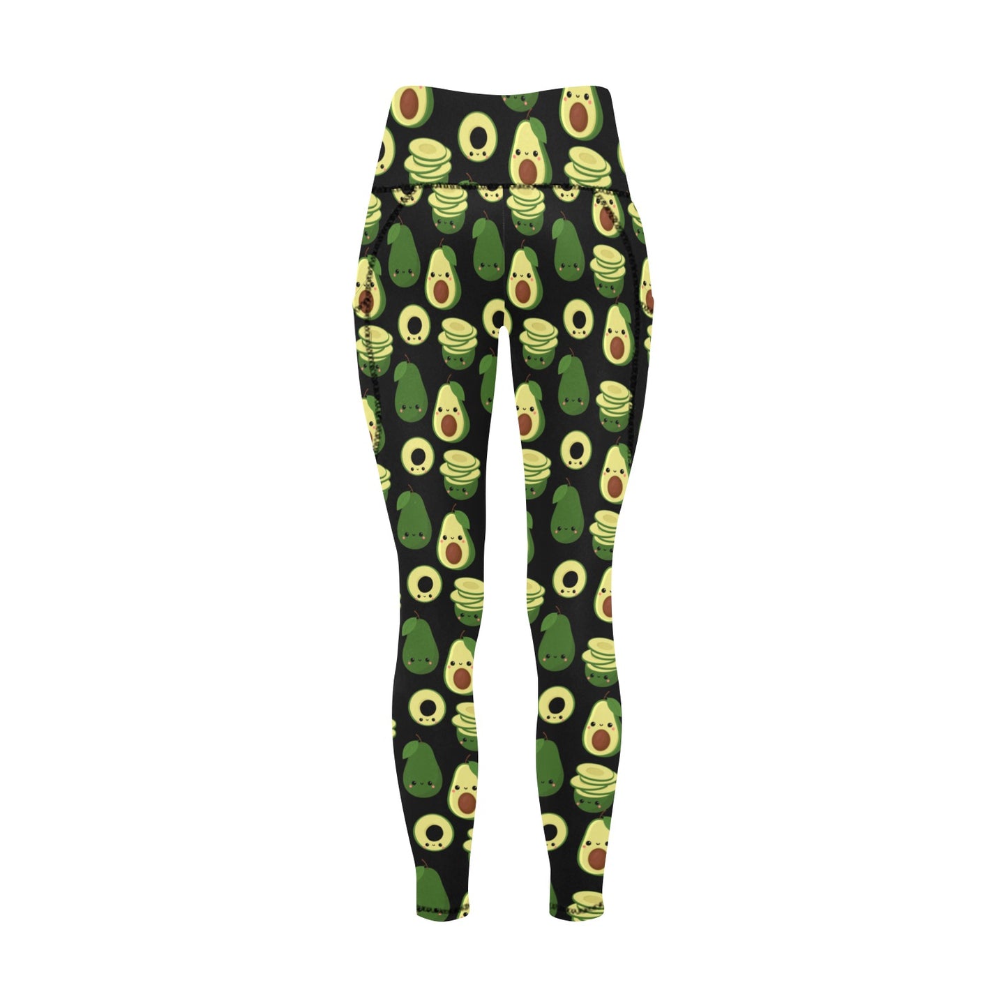 Cute Avocados - Women's Leggings with Pockets Women's Leggings with Pockets S - 2XL Food